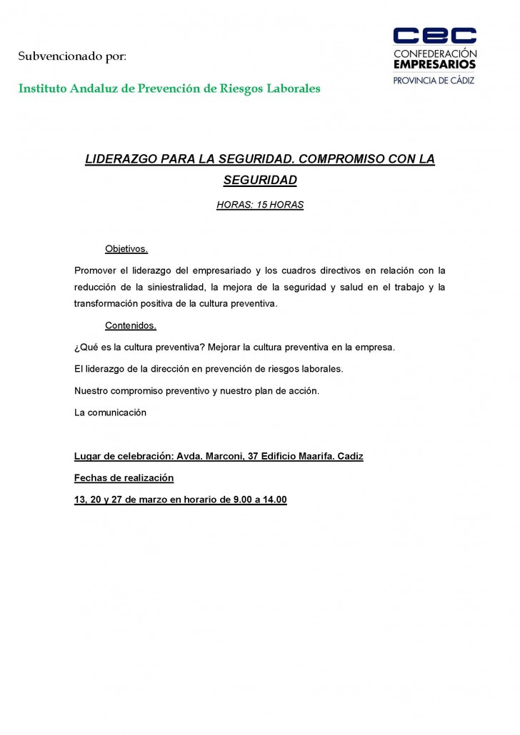 LIDERAZGO PARA LA SEGURIDAD con logo nuevo