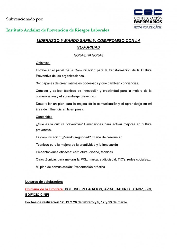LIDERAZGO Y MANDO SAFELY CHICLANA con logo nuevo
