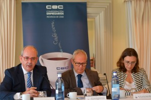 Café con el delegado de la Junta de Andalucía en la provincia de Cádiz