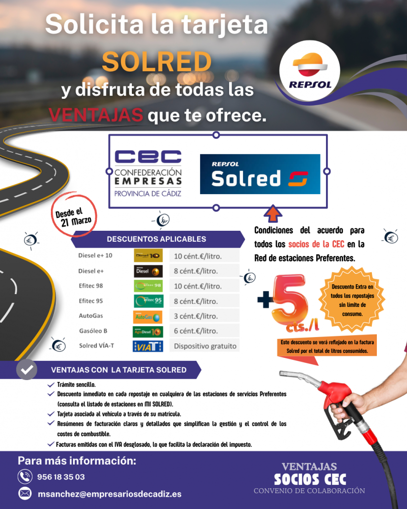 DESCUENTOS TARJETAS SOLRED